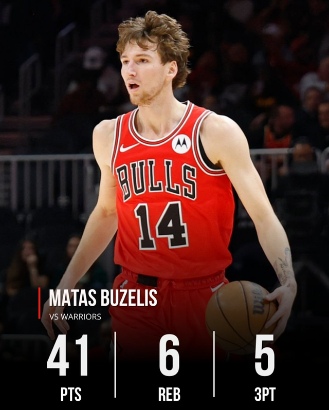 NG体育在线网站-轰41+6迎生涯夜!布泽利斯创5新高扎心库里 勇士准备掉西部第十?|公牛|斯蒂芬·库里|加时赛|吉迪|帕特·斯宾塞_新浪体育_新浪新闻