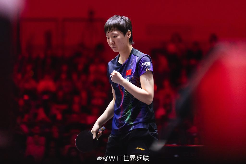 NG体育线上入口-新加坡大满贯女单决赛,孙颖莎击败王曼昱收获冠军